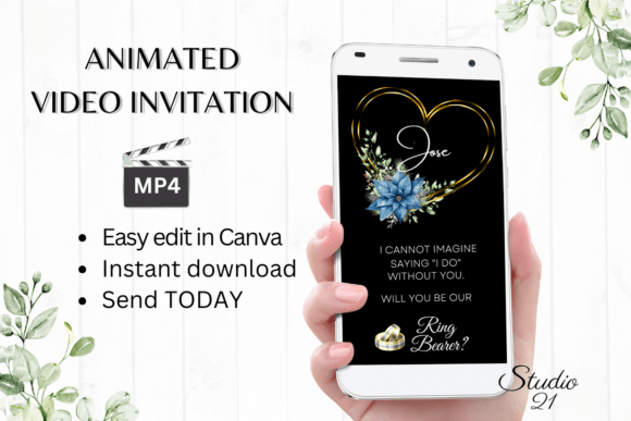 Christmas Ring Bearer Proposal: A Festive Digital Invitation Guide