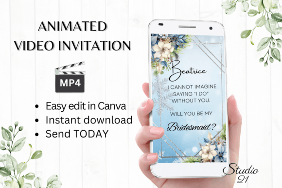 Winter Bridesmaid Proposal W3254M: A Designer's Guide